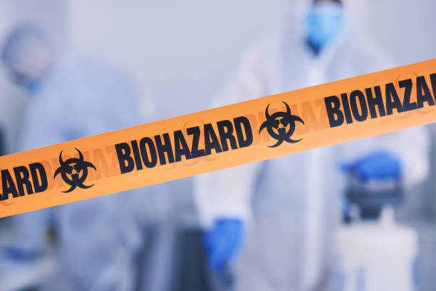 Professional Drug Lab Cleanup technician working in Payson, IL